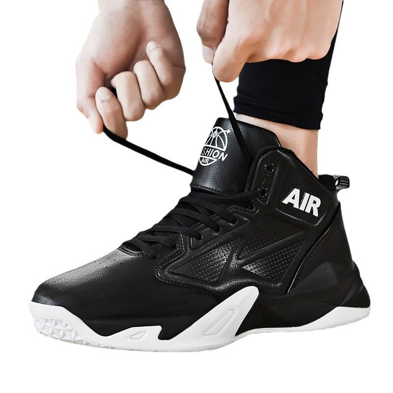 Basketball shoes casual sports running shoes mid top combat boots practical sneakers