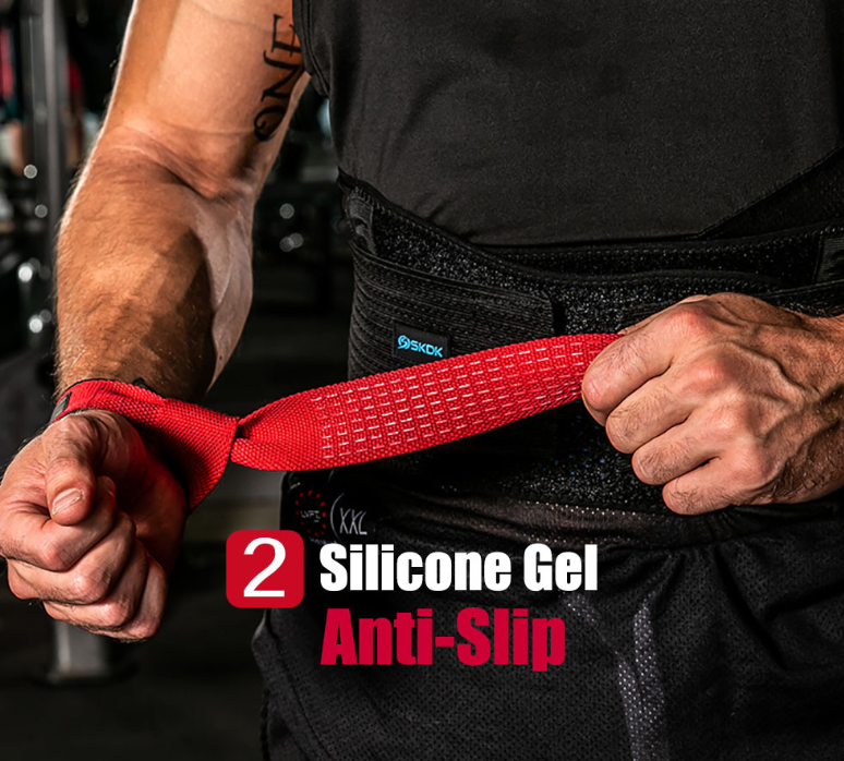 Assist with silicone anti slip grip hard pull wrist guard wrapped resistance band wrist adjustment pull up